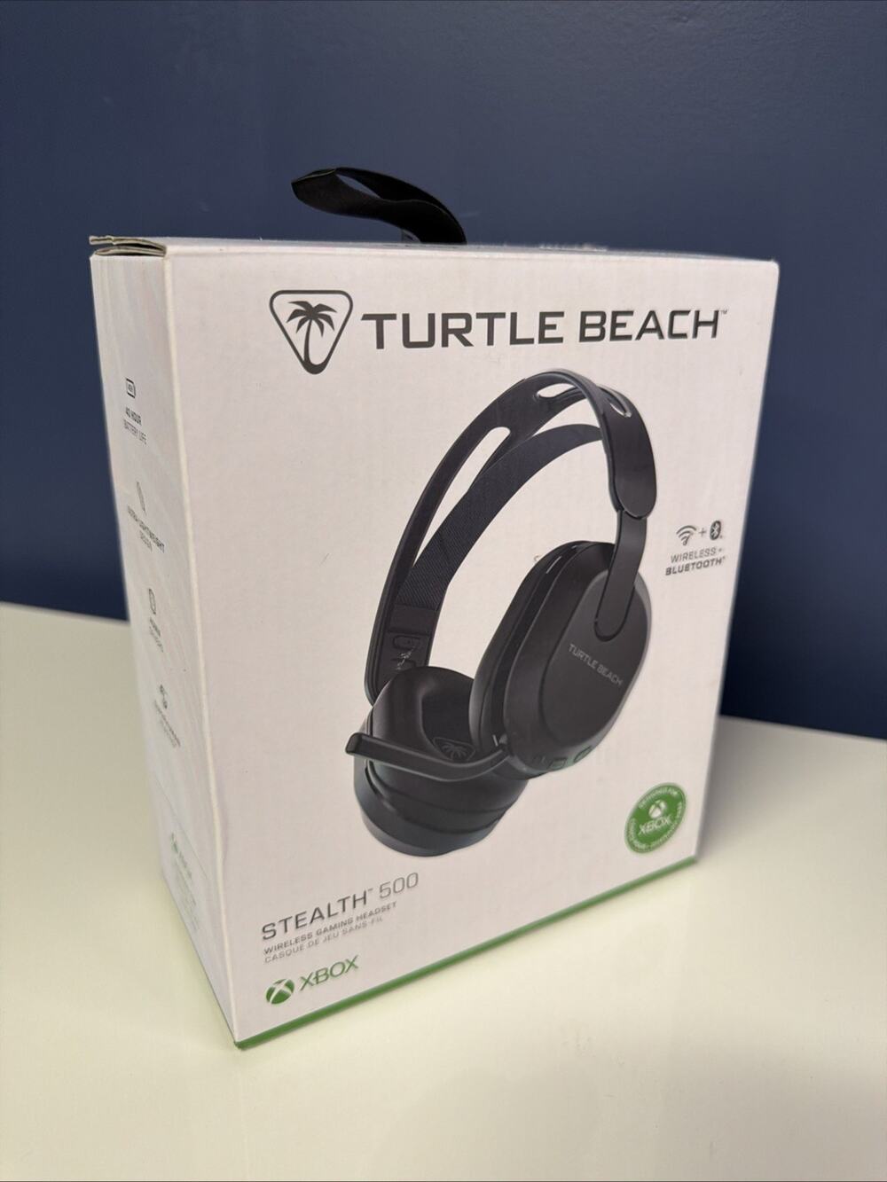 Turtle Beach Stealth 500 Wireless Bluetooth Over-Ear Headset Boom Mic Xbox Black